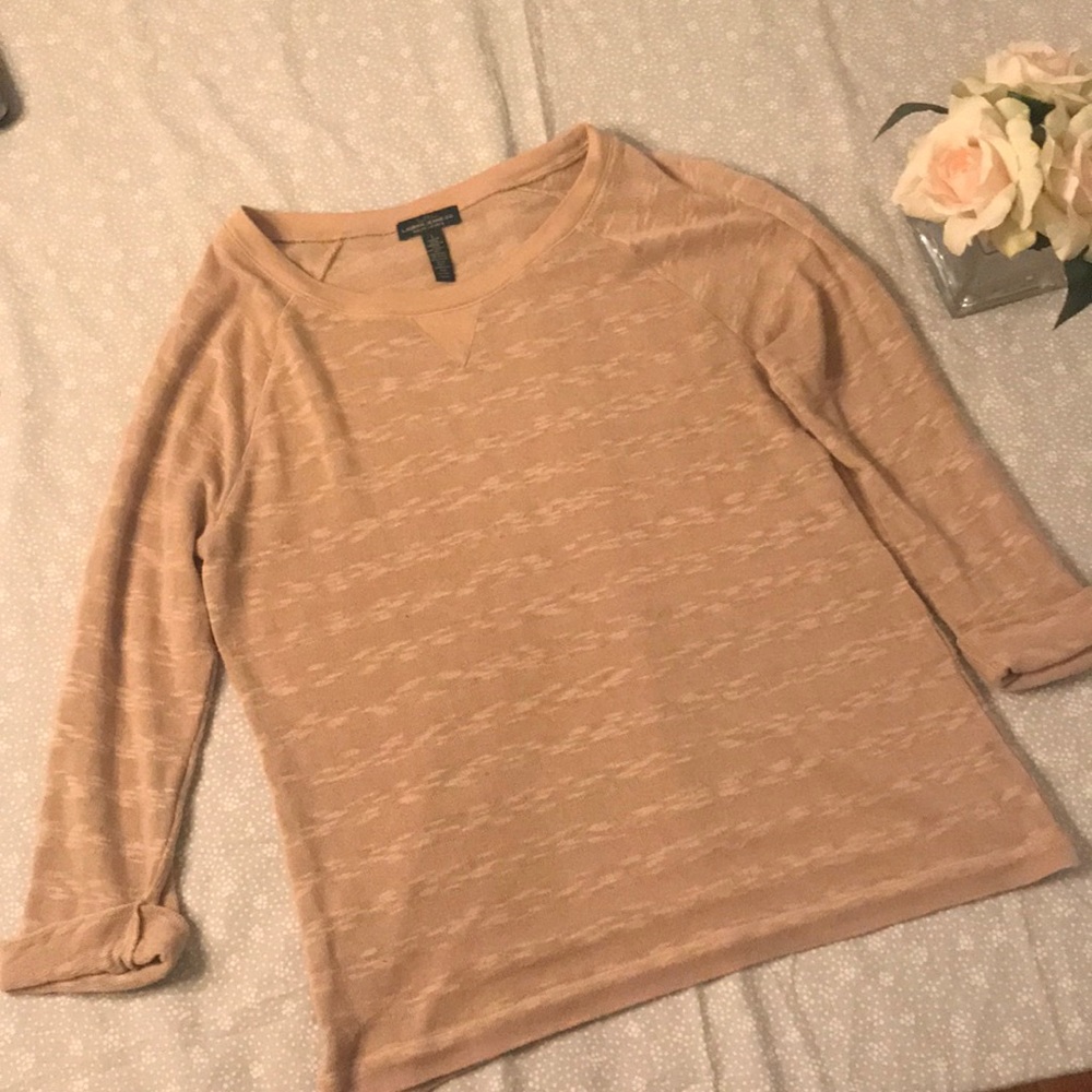 Lauren Ralph Lauren tan sweater size large